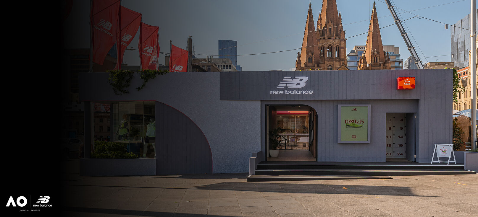 New Balance Australian Fed Square Popup